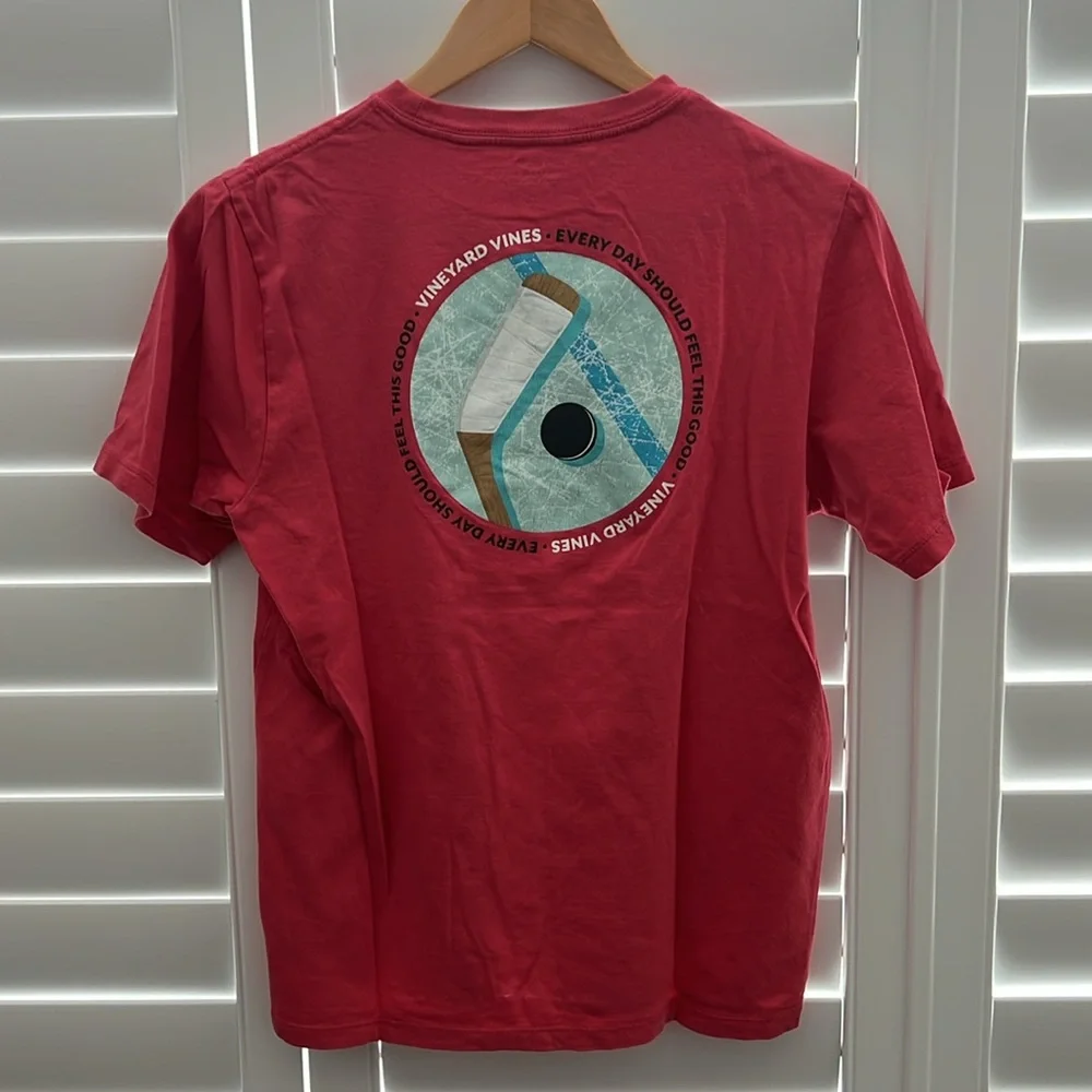 Youth XL Vineyard Vines Hockey Tee - Picture 5 of 5